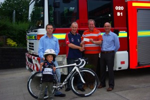 Fire cheque presentation