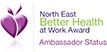 North East Better Health at Work Award logo