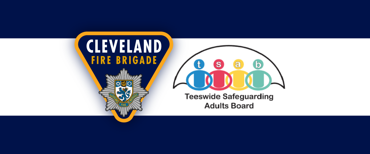 Teeswide Safeguarding Adults Board and Cleveland Fire Brigade logos
