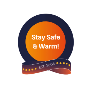 Stay Safe and warm logo