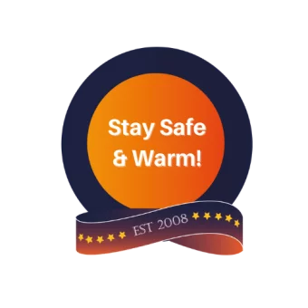 Stay Safe and warm logo