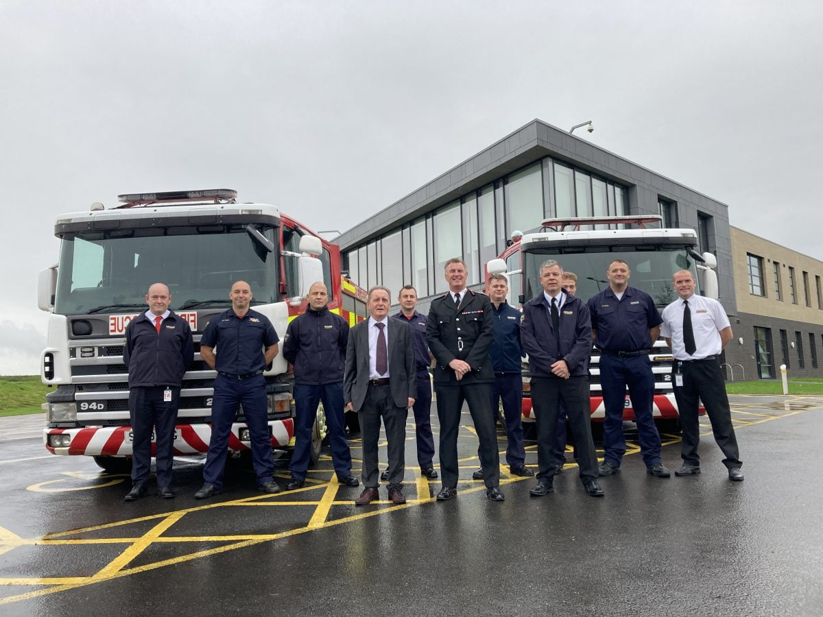 Cleveland fire engines join fourth convoy of UK aid for Ukraine.