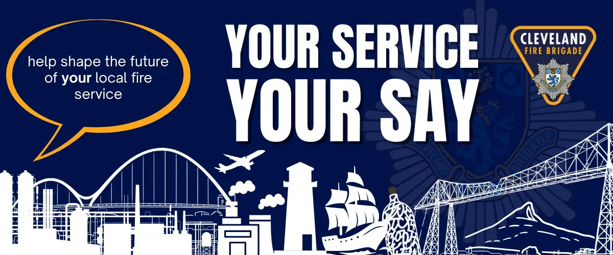 Your Service, Your say - help shape your local fire service. This is for the pre-consultation to shape the Community Risk Management Plan for 2026-2030.